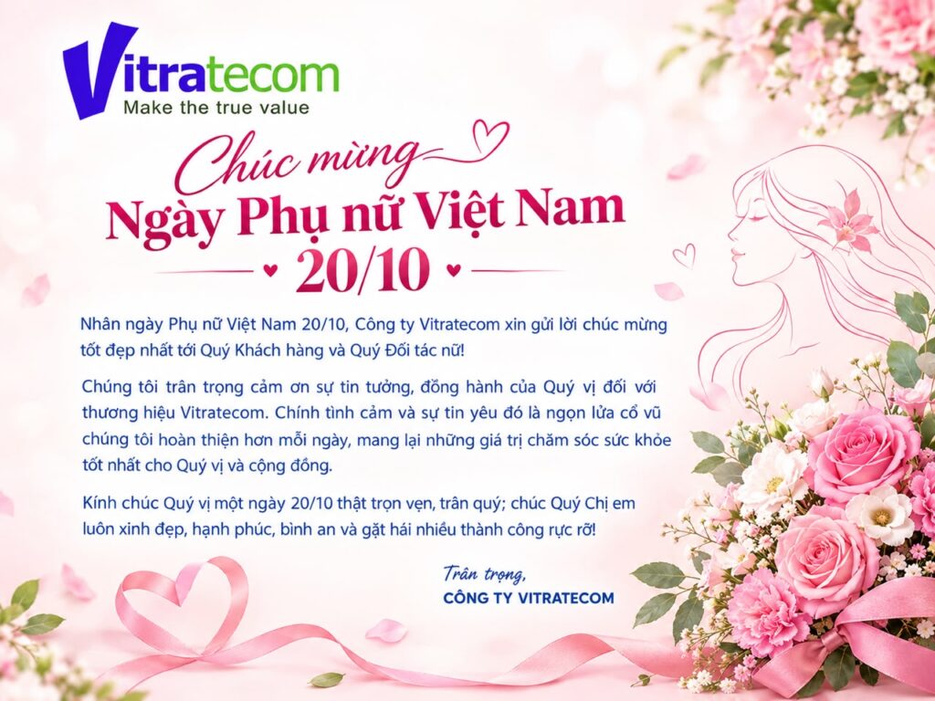Vitratecom rộn ràng chúc mừng Ngày Phụ nữ Việt Nam 20/10: Tôn vinh nét đẹp và sự cống hiến