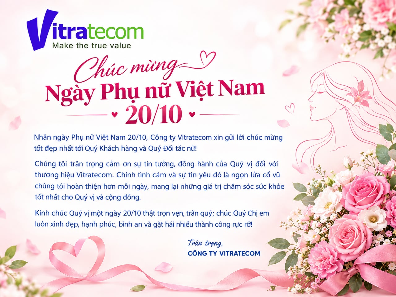 Vitratecom rộn ràng chúc mừng Ngày Phụ nữ Việt Nam 20/10: Tôn vinh nét đẹp và sự cống hiến